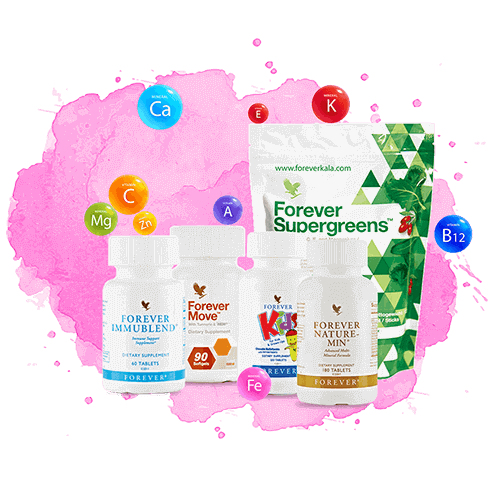 خرید مکمل های غذایی فوراور از فروشگاه فوراور کالا